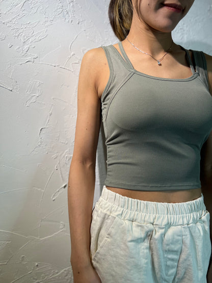Plain Color Bra Top