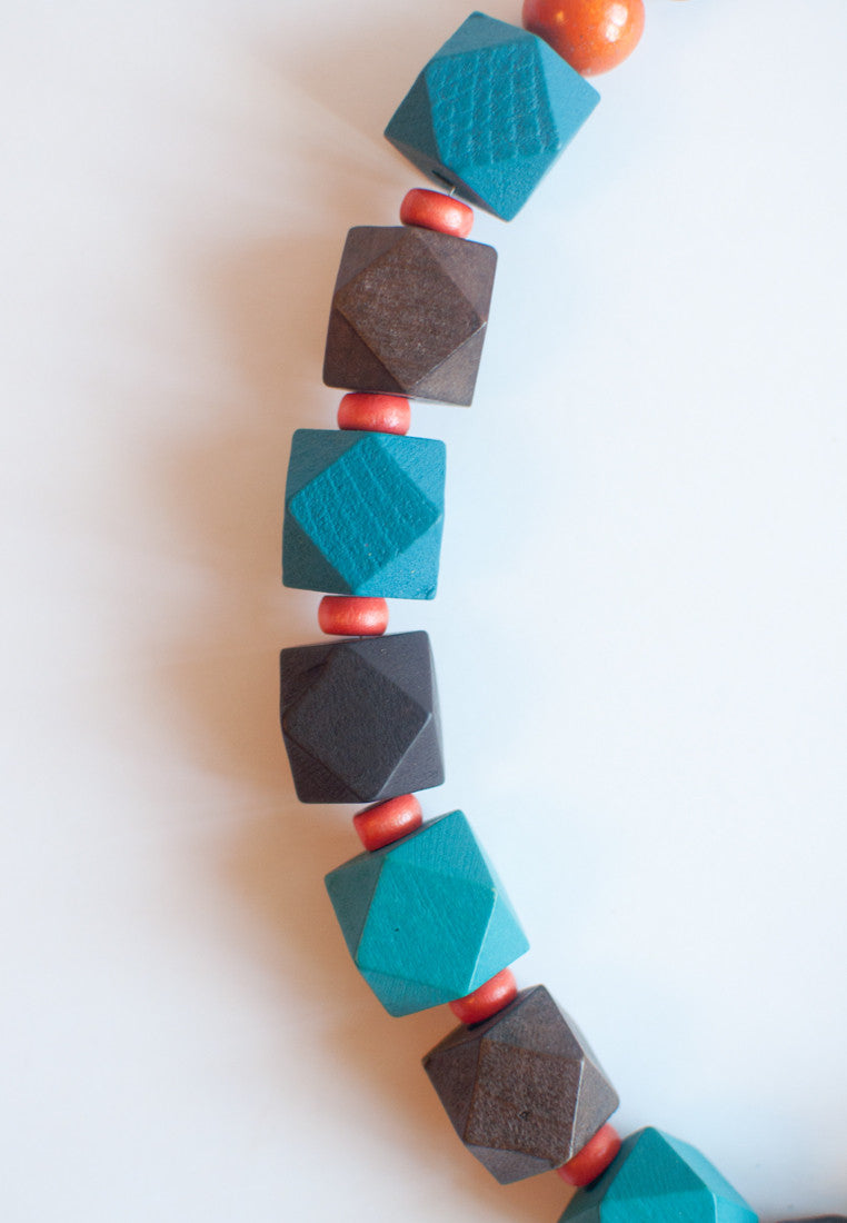 Chocolate Brown Necklace - sanwaitsai