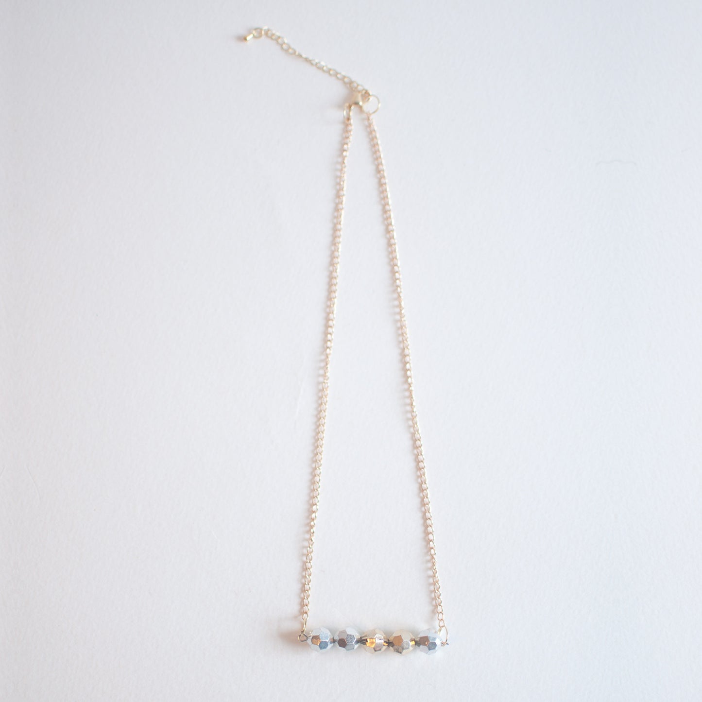Disco Beads Pendant Necklace - sanwaitsai