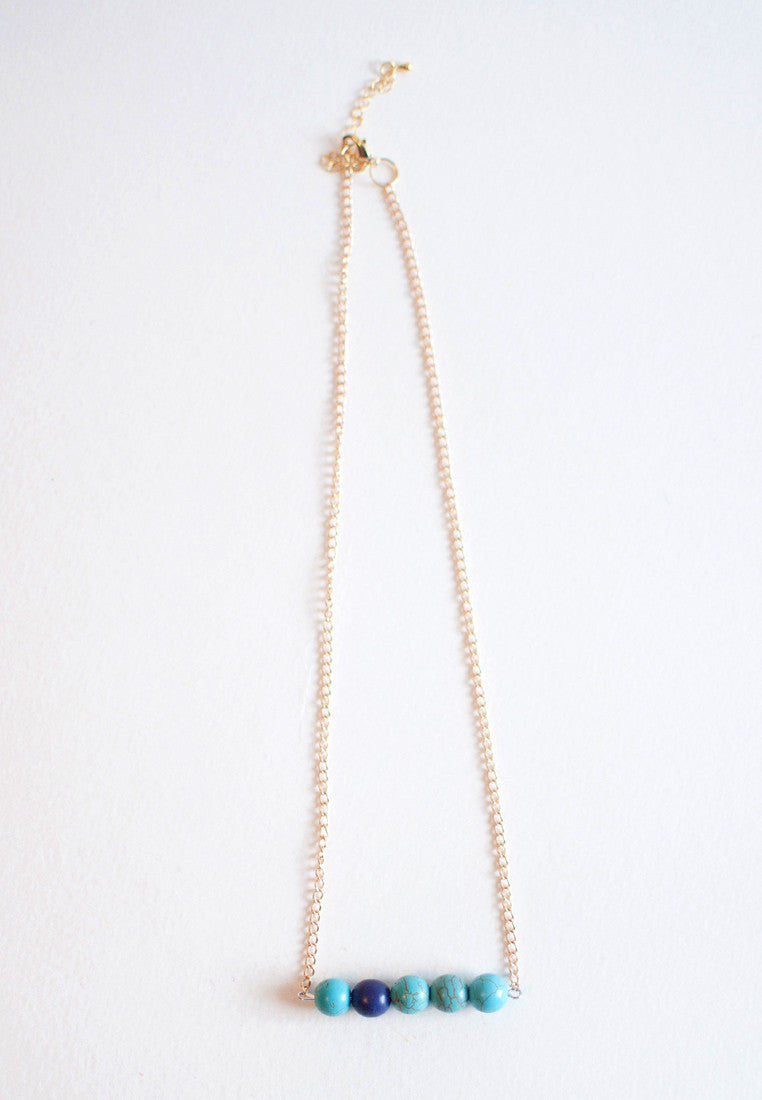 Sky Beads Necklace - sanwaitsai