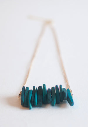 Mint Green Necklace - sanwaitsai