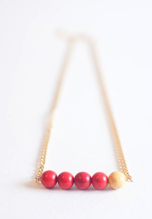 Small Beaded Necklace - sanwaitsai