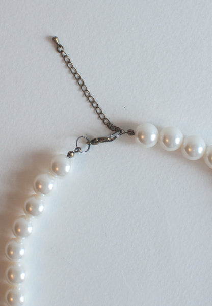 Black & White Felt Necklace - sanwaitsai