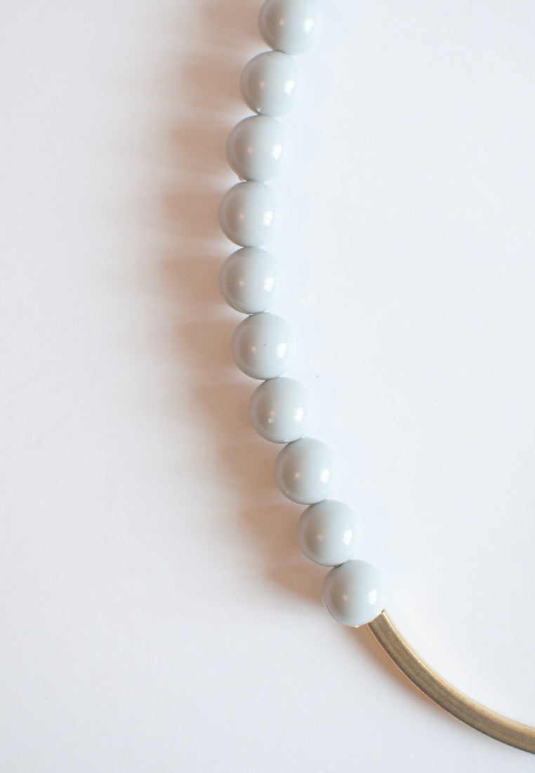DIY Flower Necklace - sanwaitsai