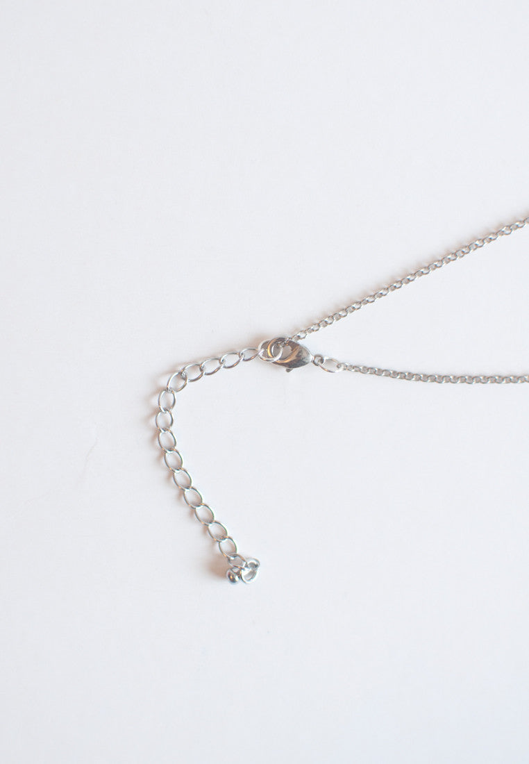 Grey Beads Necklace - sanwaitsai