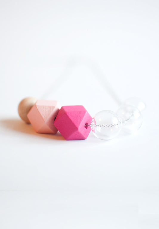 Wooden Bead Necklace - sanwaitsai