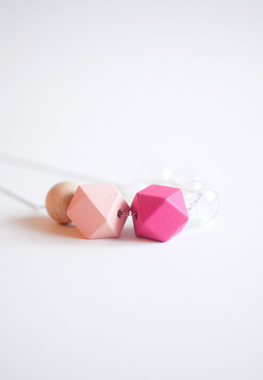Wooden Bead Necklace - sanwaitsai