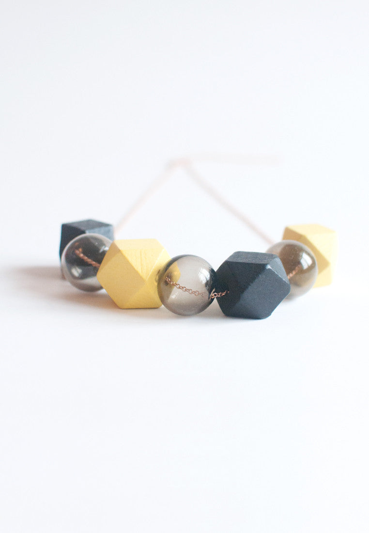 Tinted Glass Necklace - sanwaitsai