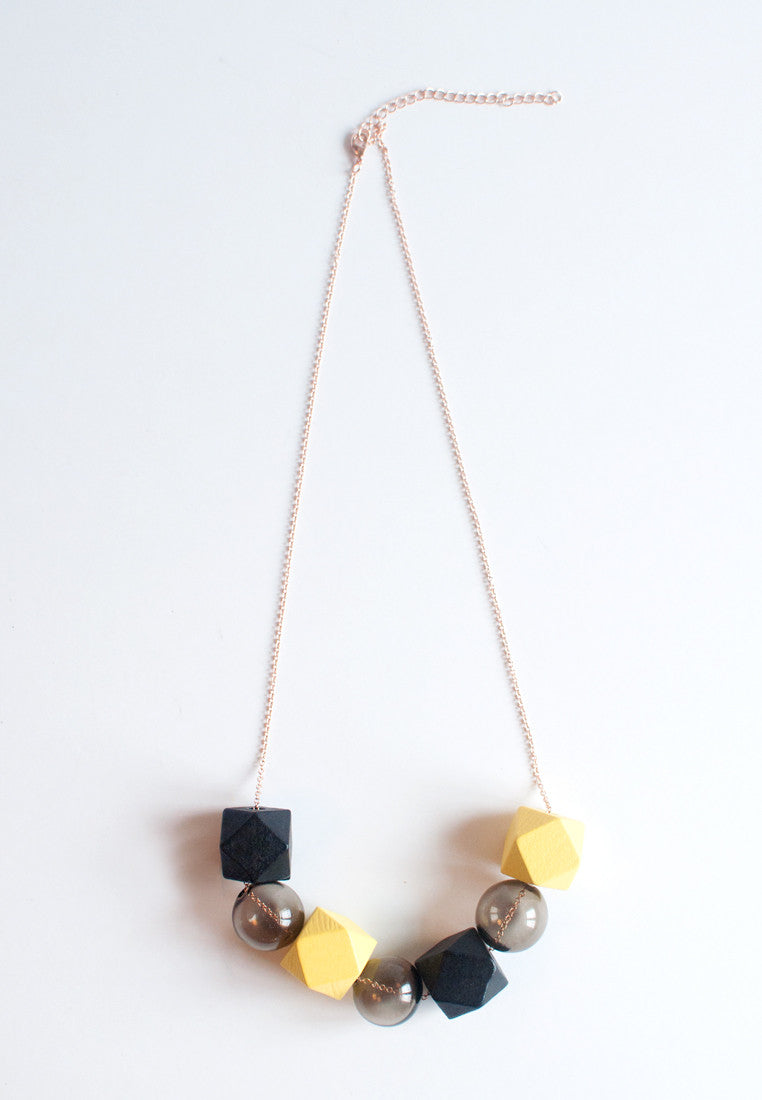 Tinted Glass Necklace - sanwaitsai