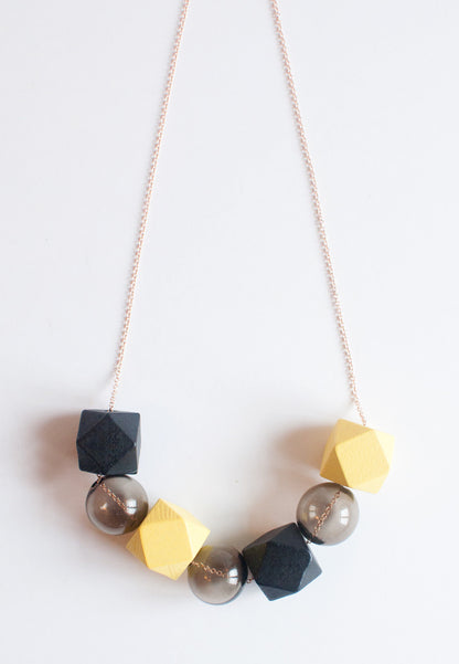 Tinted Glass Necklace - sanwaitsai