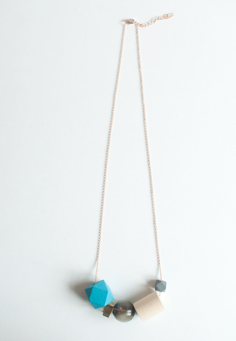 Tinted Glass Necklace - sanwaitsai
