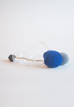 Glass Wool Necklace - sanwaitsai
