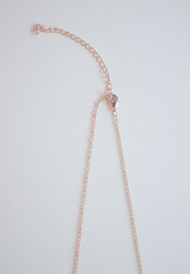 Glass Metal Bead Necklace - sanwaitsai