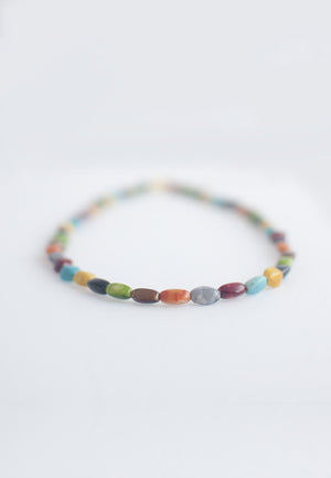 Ceramic Beads Necklace - sanwaitsai