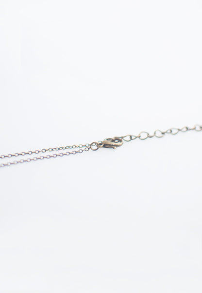 Square Onyx Beads Necklace - sanwaitsai