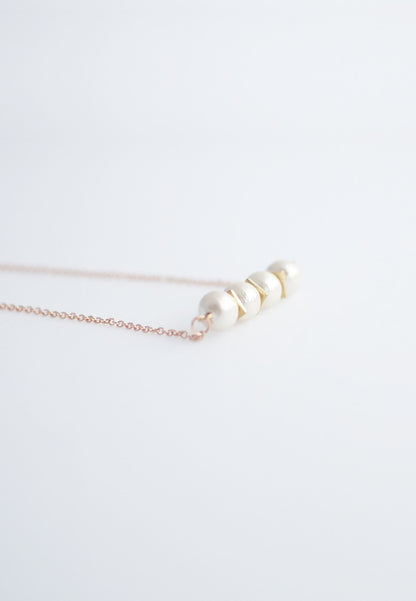Japanese Cotton Bead Necklace - sanwaitsai