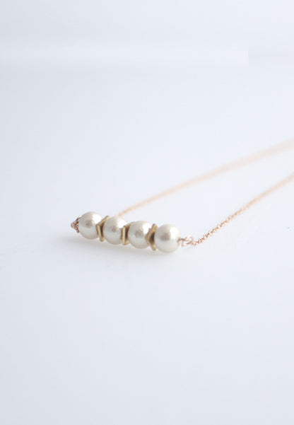Japanese Cotton Bead Necklace - sanwaitsai