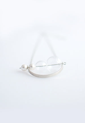 Metal Glass Necklace - sanwaitsai