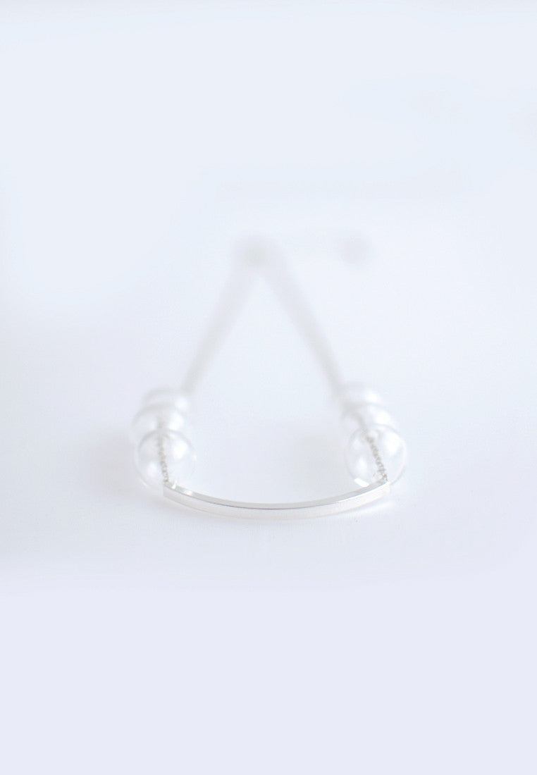 Bar Glass Necklace - sanwaitsai