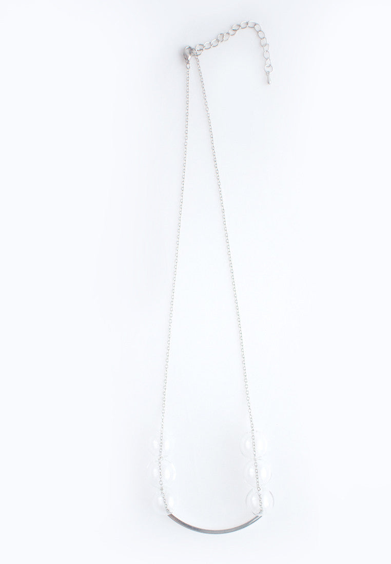 Bar Glass Necklace - sanwaitsai