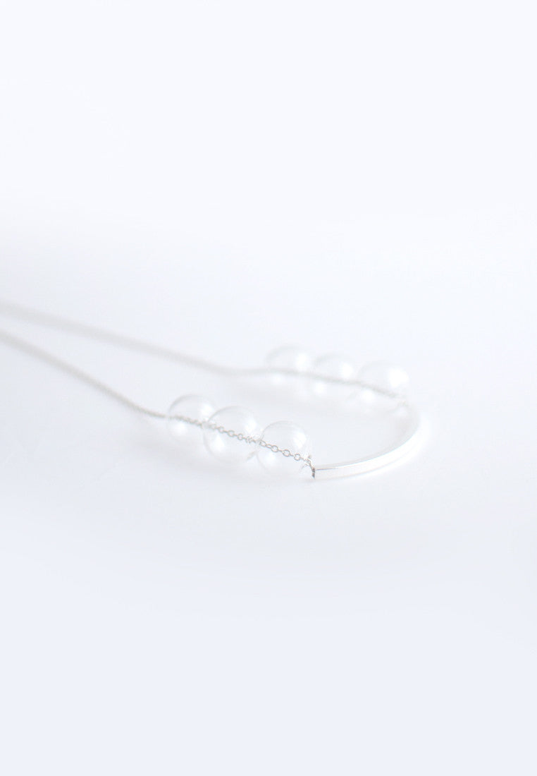 Bar Glass Necklace - sanwaitsai