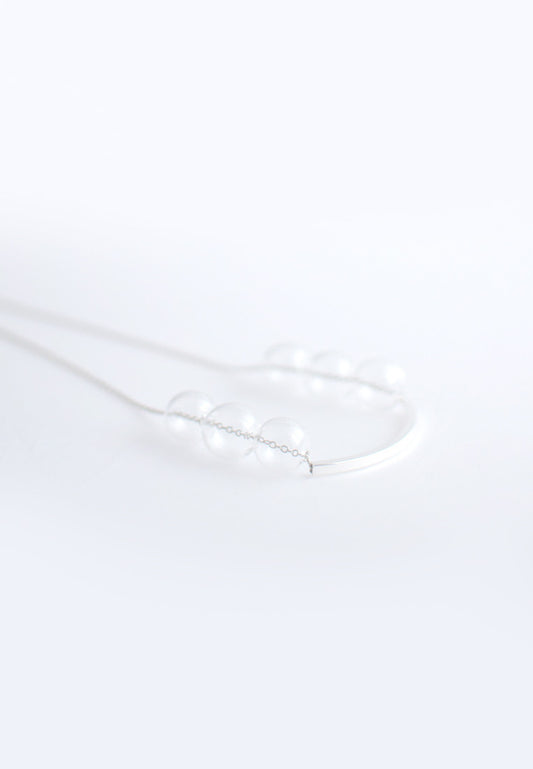 Bar Glass Necklace - sanwaitsai