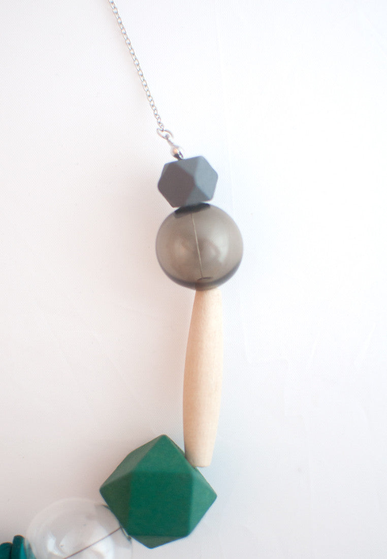 Natural Wood Necklace - sanwaitsai - 6