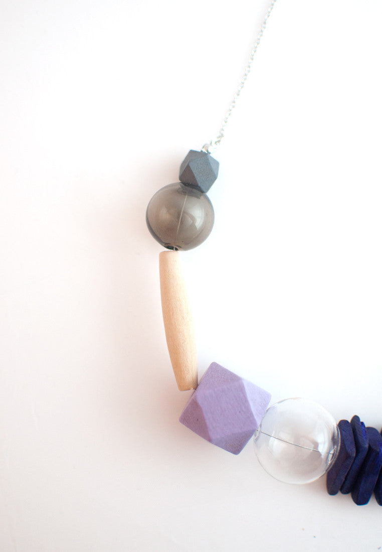 Natural Wood Necklace - sanwaitsai