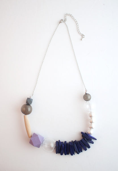 Natural Wood Necklace - sanwaitsai